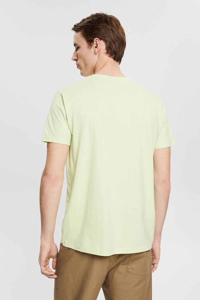 T-shirt en jersey animé d´un logo imprimé, LIGHT GREEN, detail image number 3