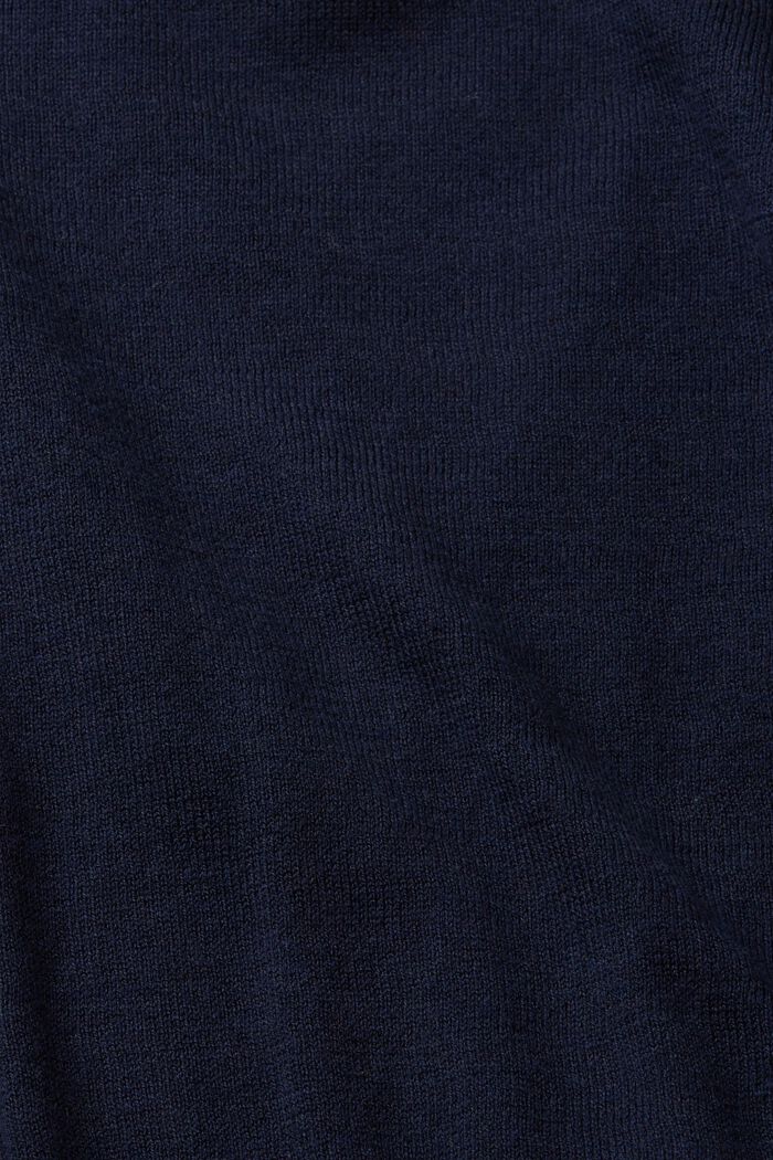 Pull-over effet cache-cœur, NAVY, detail image number 1
