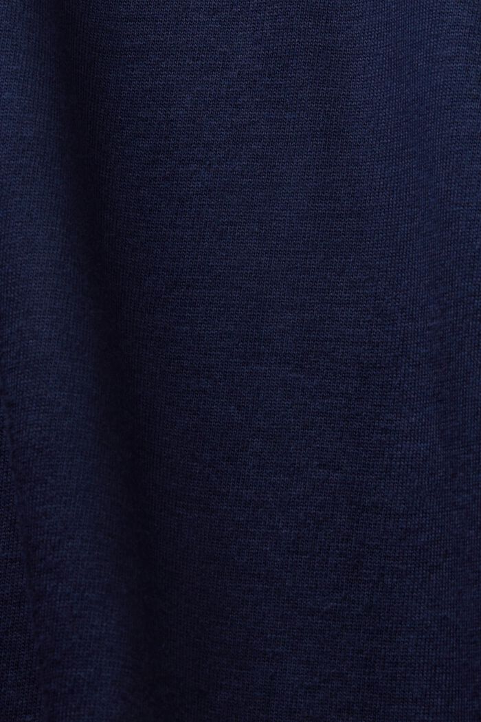 Robe mi-longue en jersey, NAVY, detail image number 4
