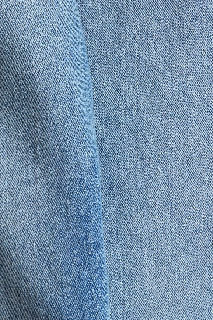 Jean à jambes droites, BLUE LIGHT WASHED, detail image number 4