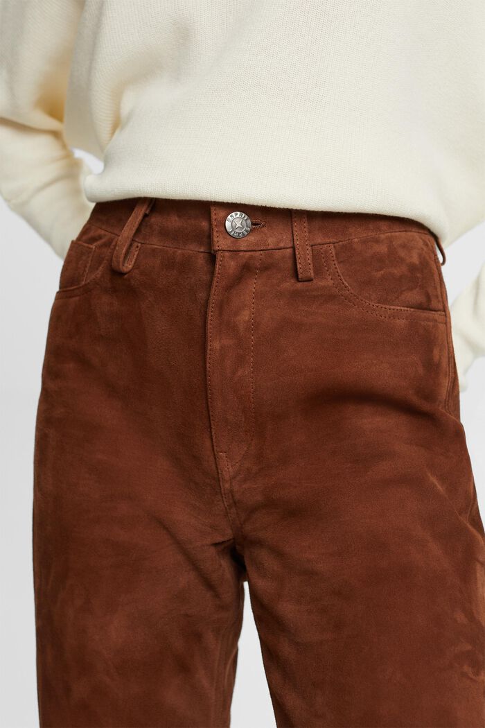 Pantalon droit en daim, BARK, detail image number 1