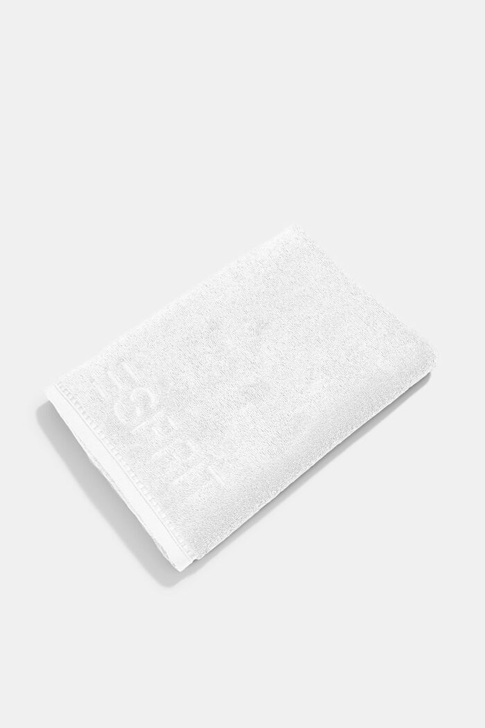 Collection de draps de bain en tissu éponge, WHITE, detail image number 4