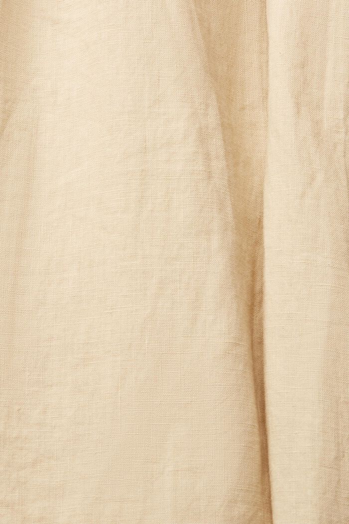 Jupe-culotte CURVY 100 % lin, SAND, detail image number 4