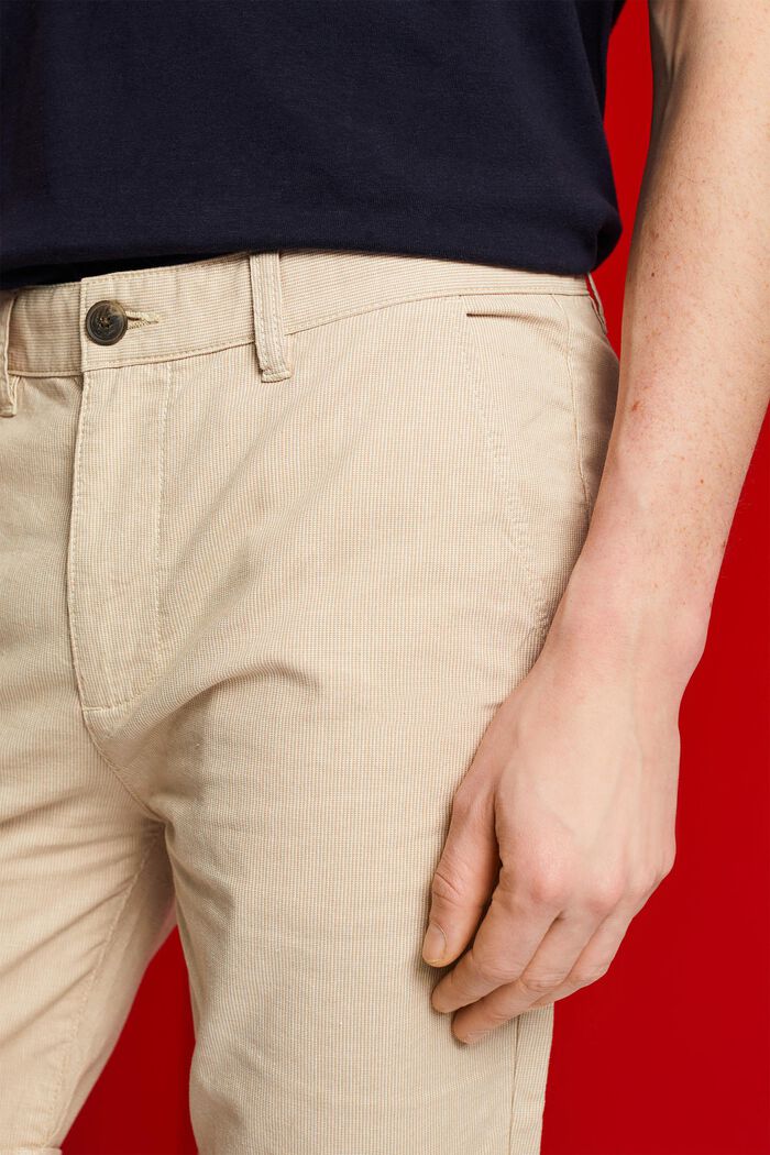Short chino bicolore, LIGHT BEIGE, detail image number 2