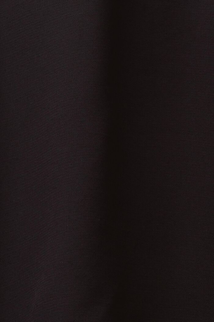 Mini-jupe en crêpe de coupe évasée, BLACK, detail image number 5