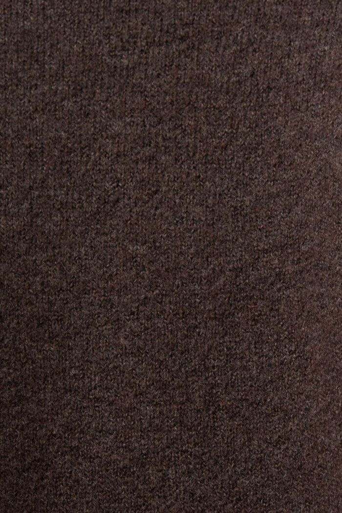 Mini-robe en maille, DARK BROWN, detail image number 5