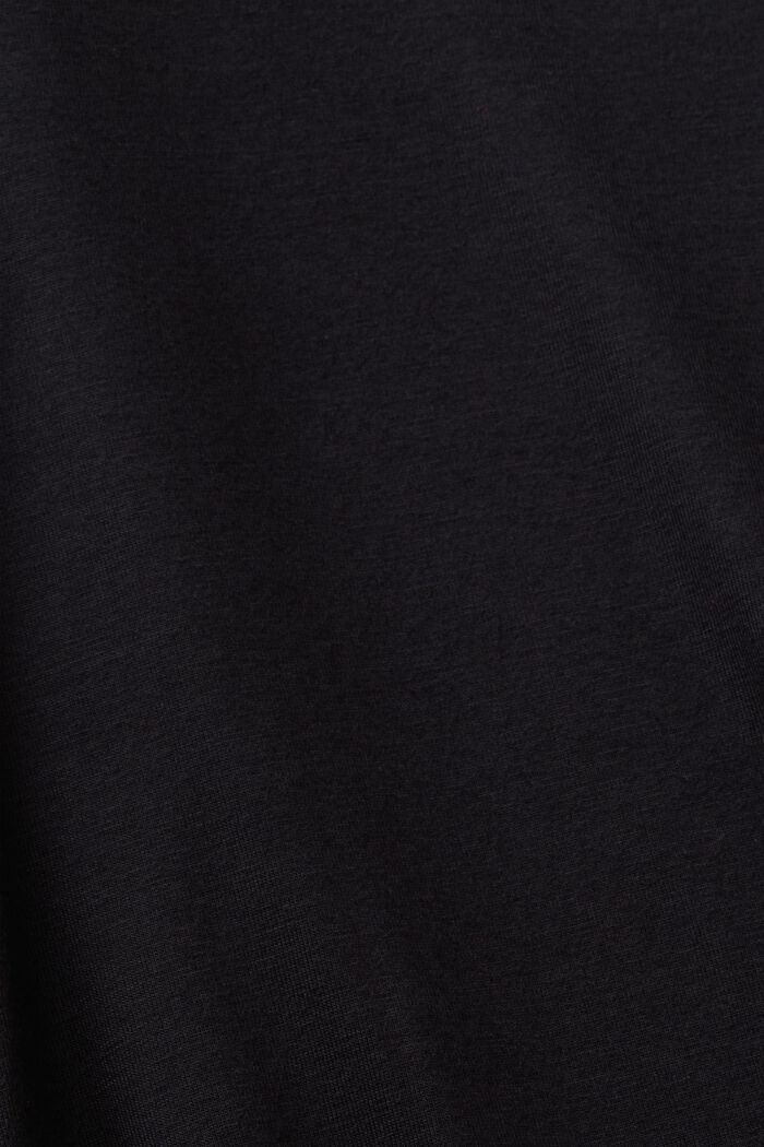 T-shirt à manches longues bouffantes, BLACK, detail image number 5