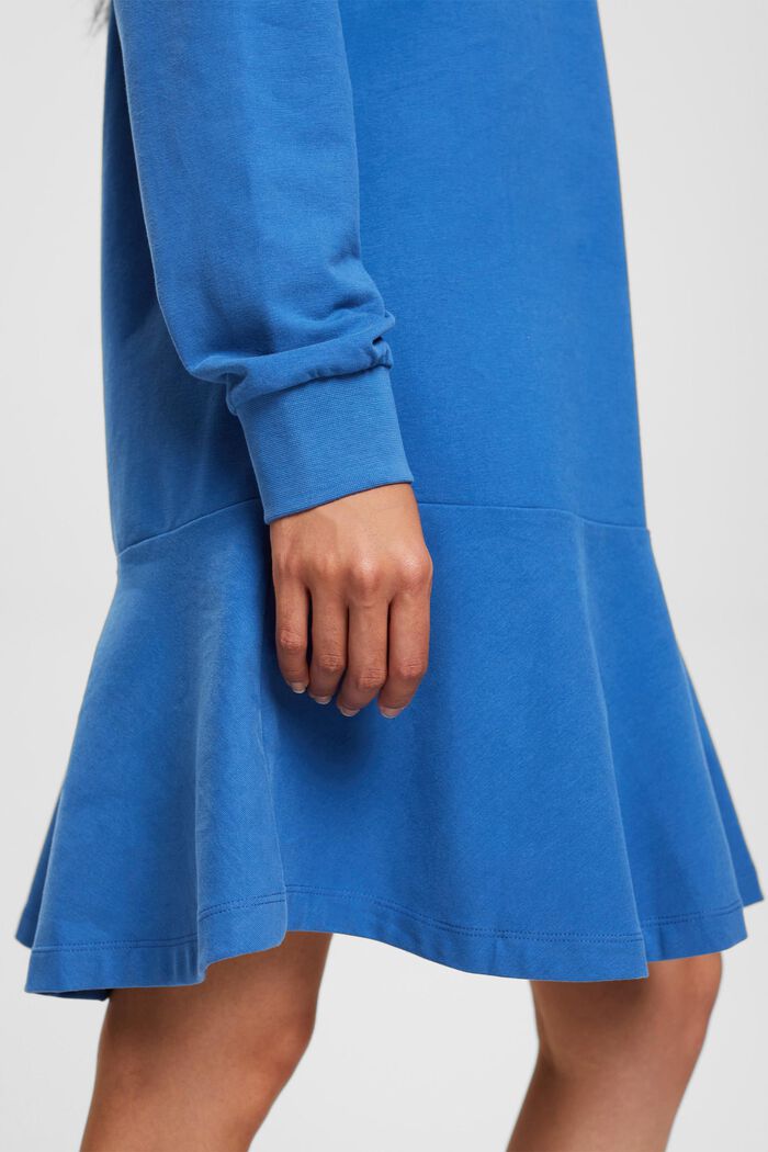 Mini-robe sweat-shirt, BLUE, detail image number 3