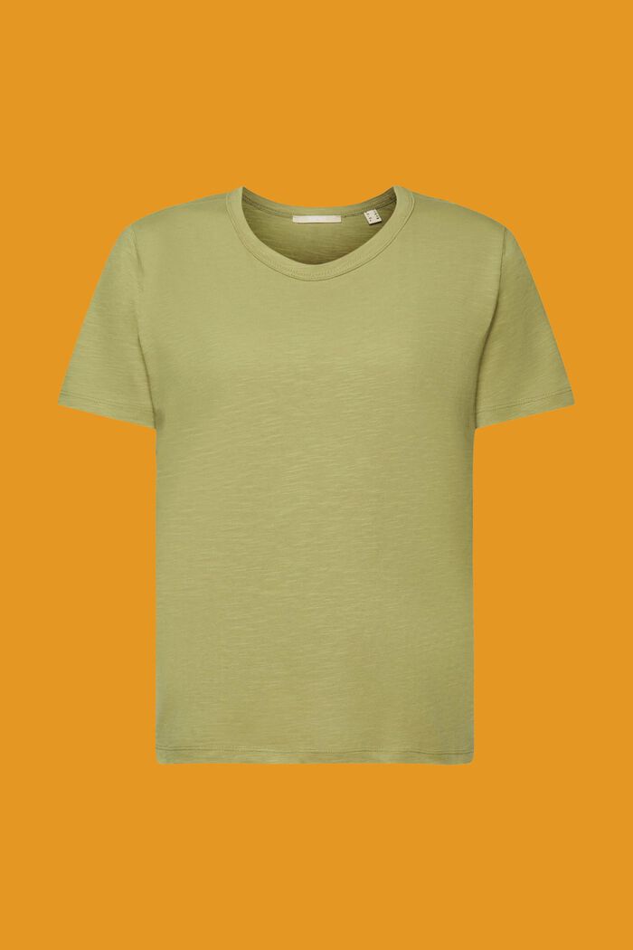 T-shirt en jersey, 100 % coton, PISTACHIO GREEN, detail image number 6