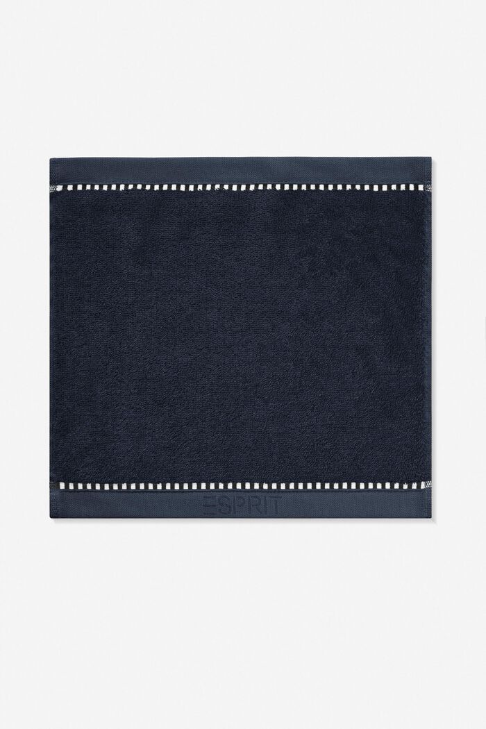 À teneur en TENCEL™ : la collection de serviettes en tissu éponge, NAVY BLUE, detail image number 6
