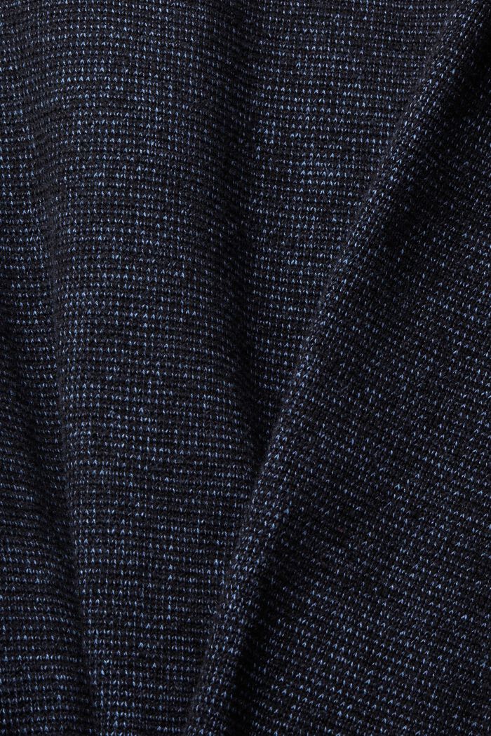 Pull-over en maille chinée, NAVY, detail image number 5