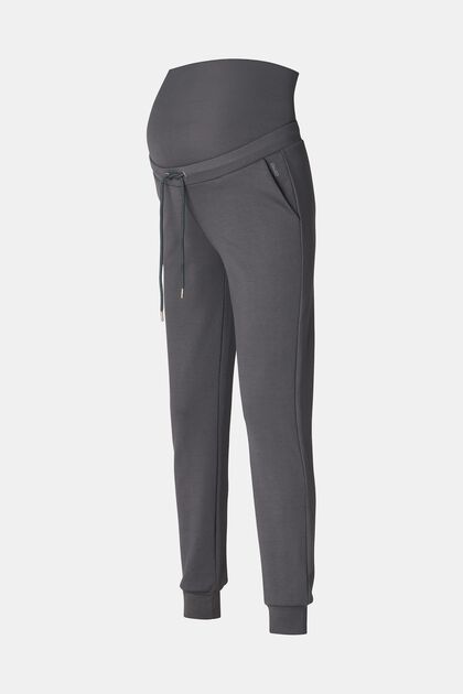 Pantalon de jogging recouvrant le ventre, CHARCOAL GREY, overview