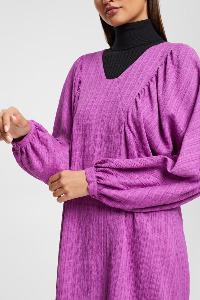 Mini-robe texturée, VIOLET, detail image number 2