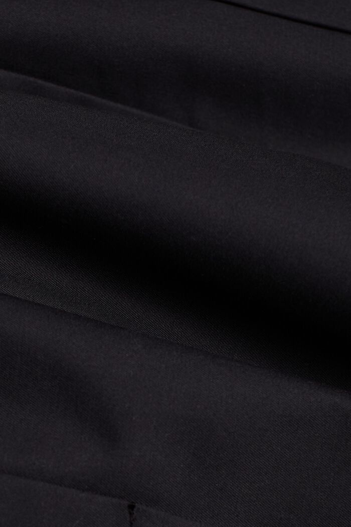 Trench-coat court à boutonnage croisé, BLACK, detail image number 5