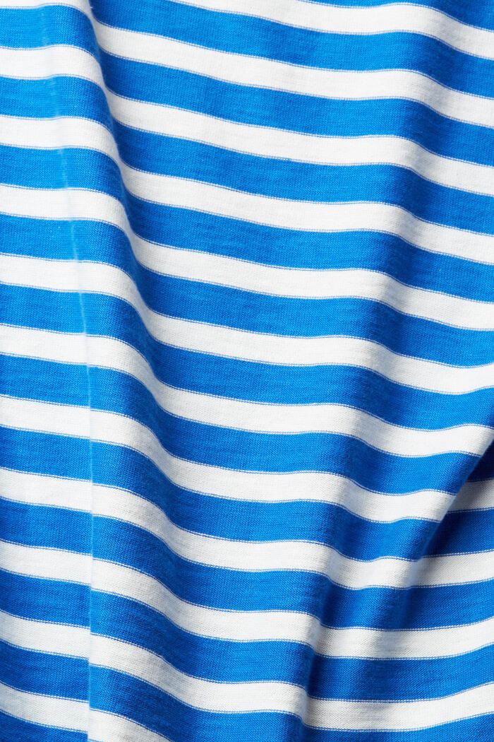 T-shirt à rayures, BRIGHT BLUE, detail image number 4