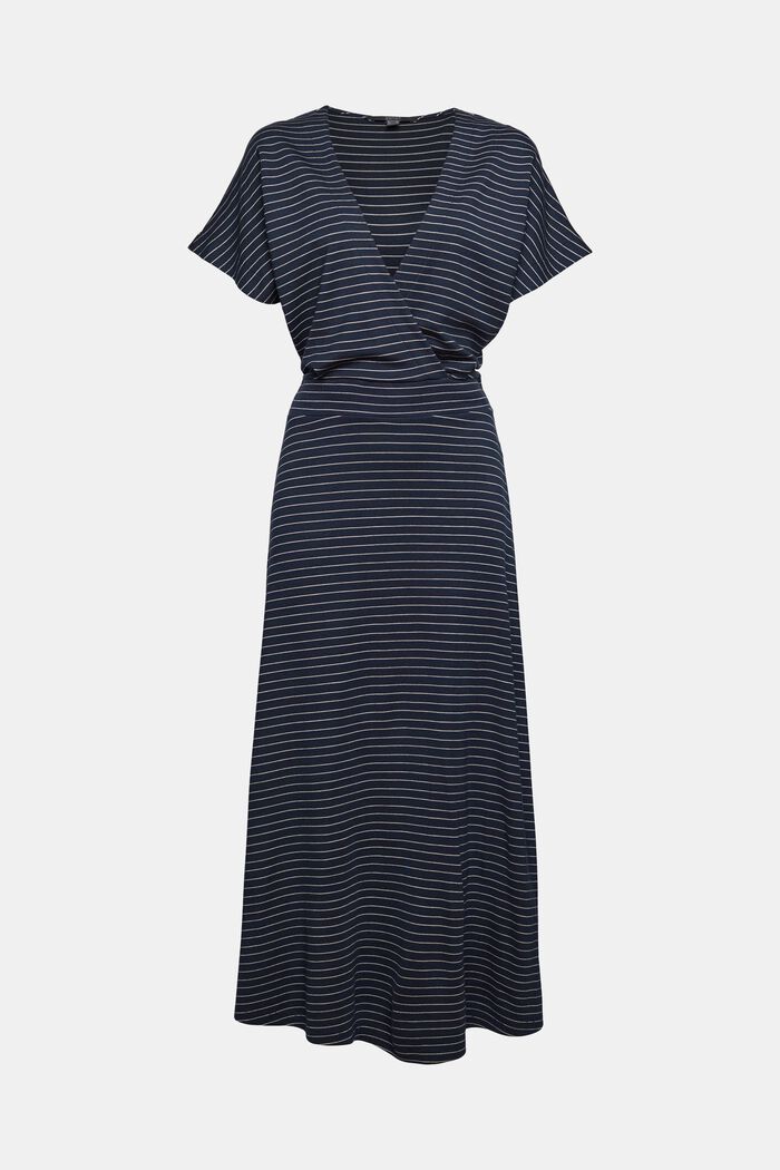 Robe en maille, NAVY, overview