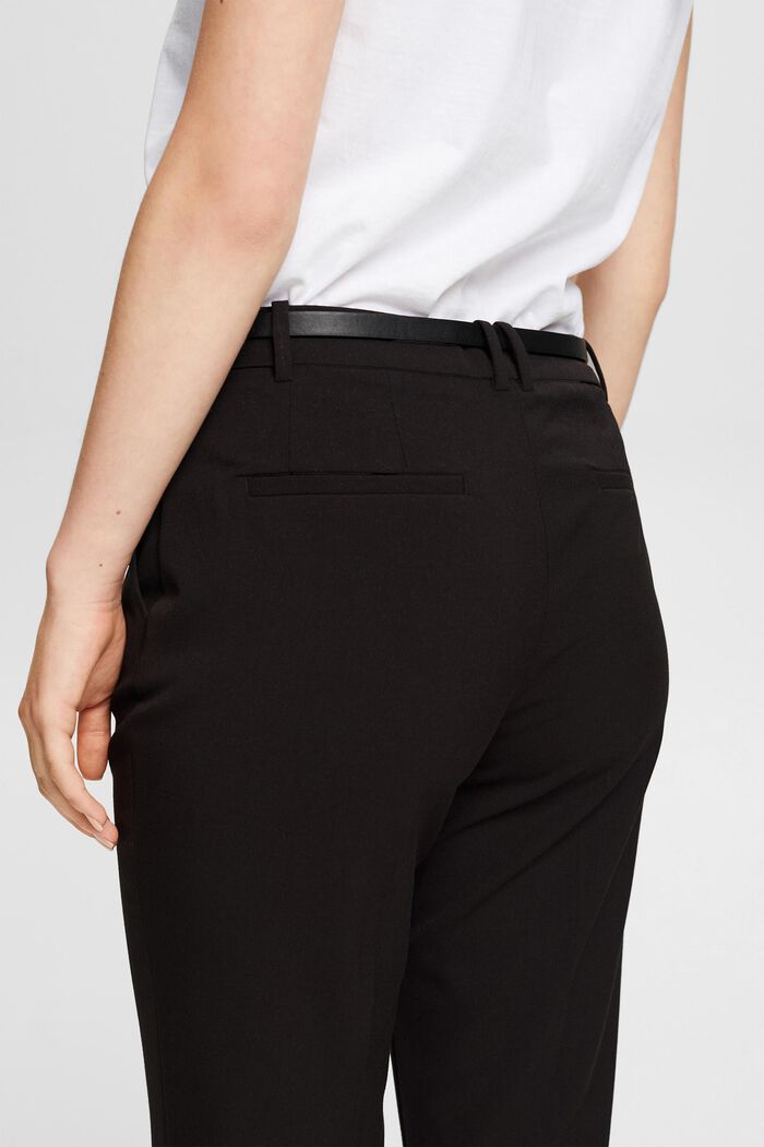 Pantalon PURE BUSINESS Mix + Match, BLACK, detail image number 3