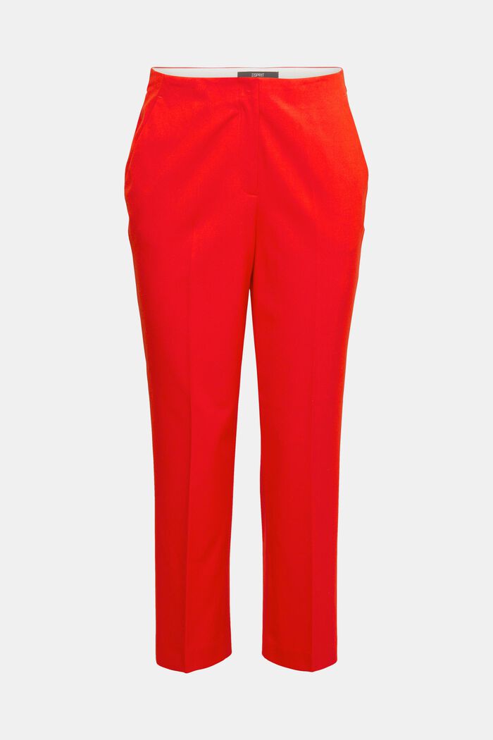 Pantalon à jambes raccourcies, RED, detail image number 2