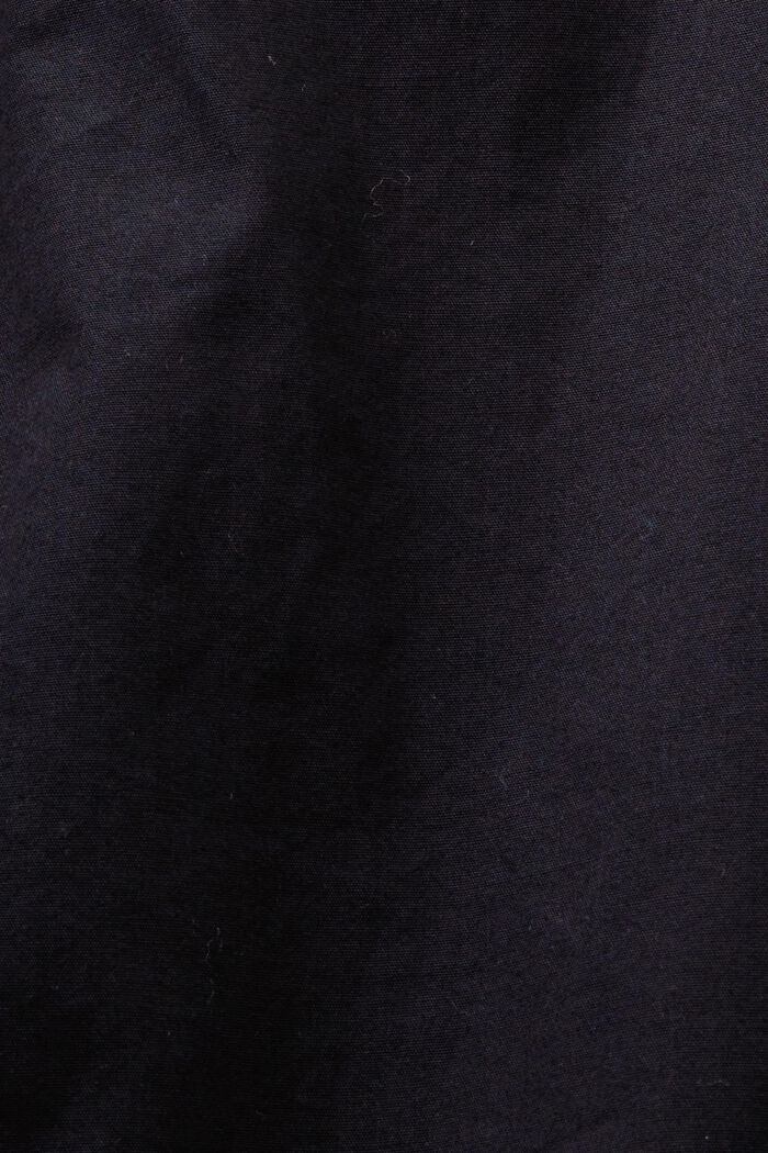 Chemise de style utilitaire en coton, BLACK, detail image number 4