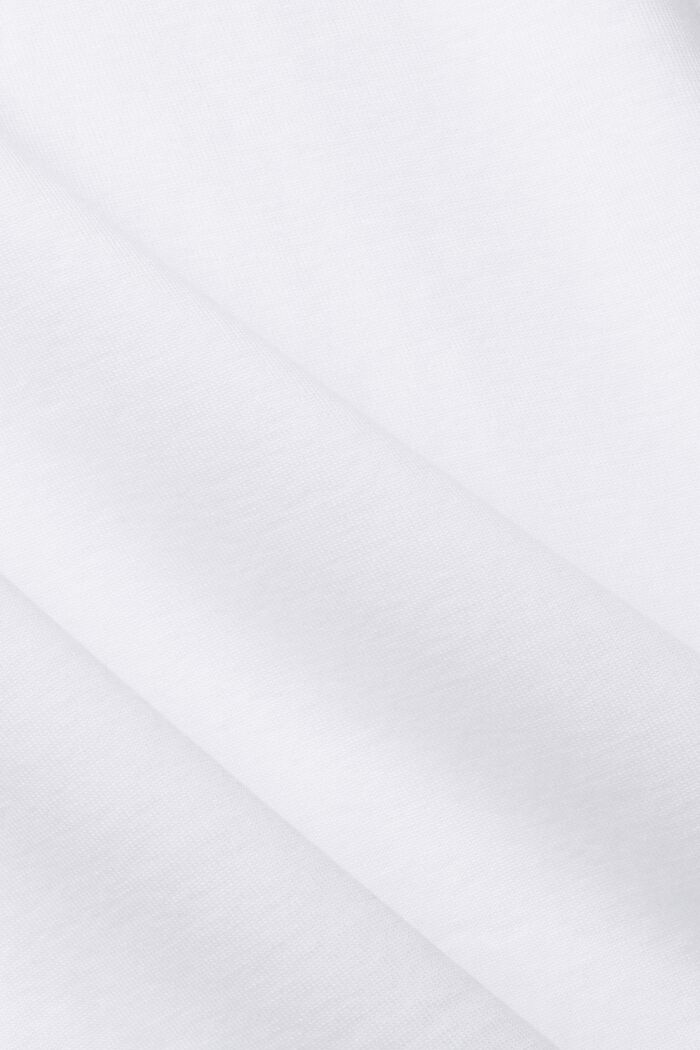 T-shirt en jersey de coupe Slim Fit, WHITE, detail image number 5
