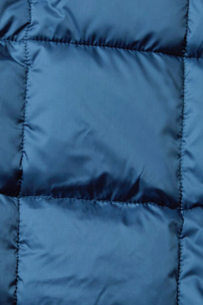 Manteau matelassé doté d’un cordon coulissant sous tunnel à hauteur de taille, BLUE LAVENDER, detail image number 5