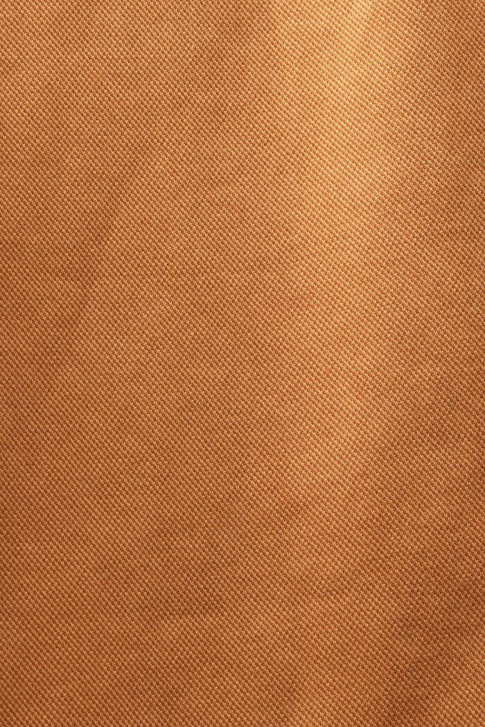Chino taille haute de coupe Wide Fit, CARAMEL, detail image number 5