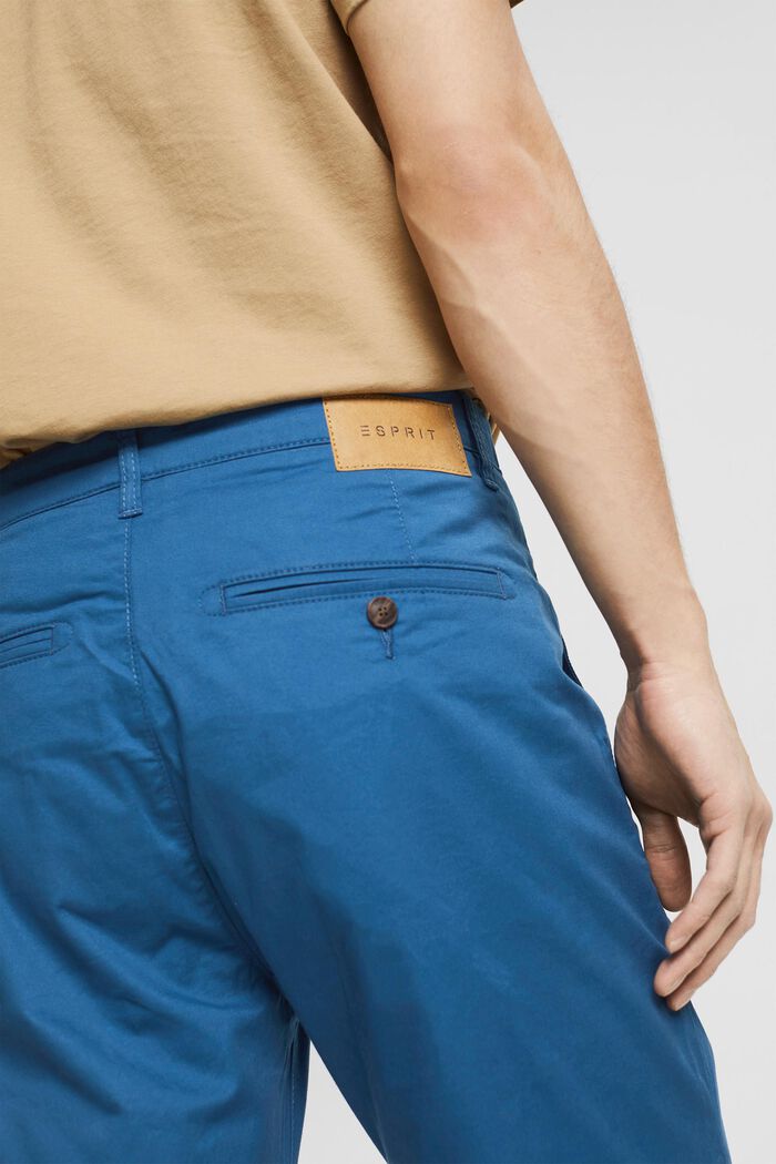 Pantalon court en coton biologique, BLUE, detail image number 5