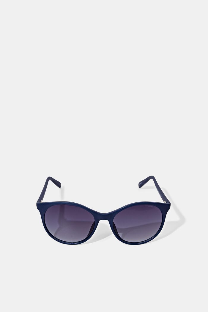 En matière recyclée : les lunettes de soleil rondes ECOllection, BLUE, detail image number 0