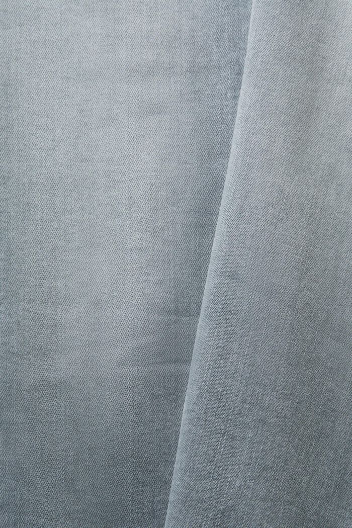 Jean Skinny à taille mi-haute, GREY LIGHT WASHED, detail image number 5