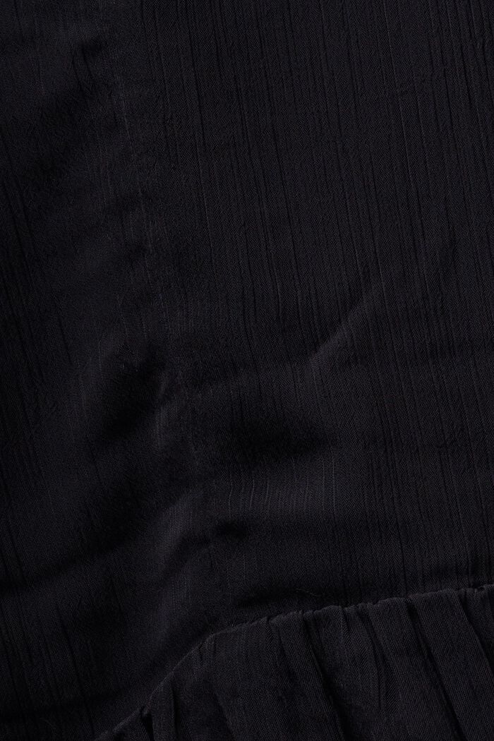 Mini-robe en mousseline, BLACK, detail image number 6