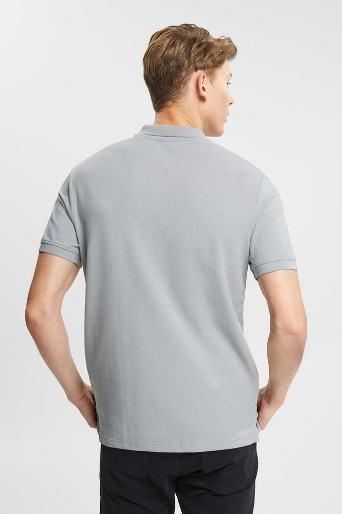 Polo coupe Slim Fit, MEDIUM GREY, detail image number 3