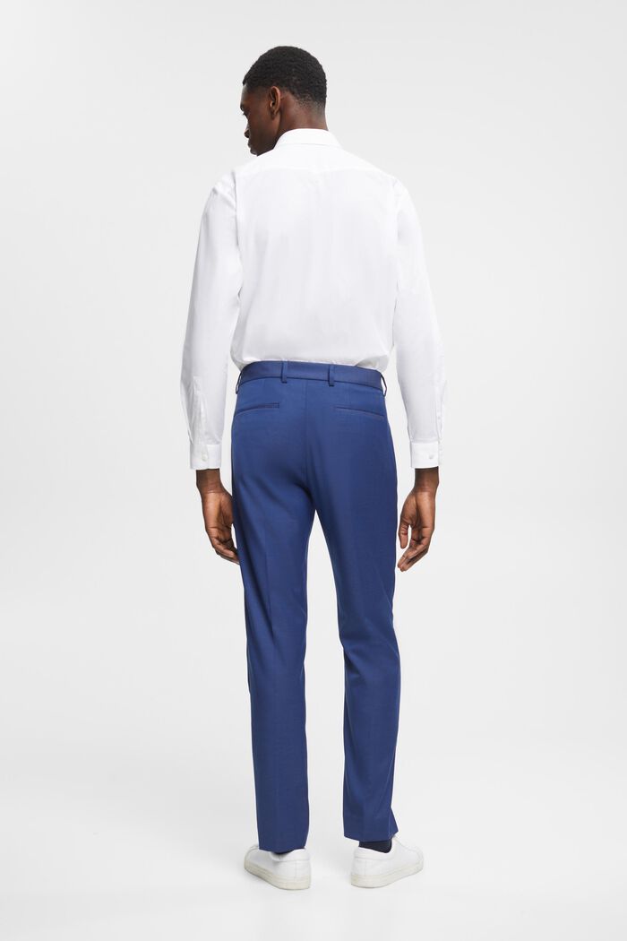 Pantalon de costume de coupe Slim Fit, BLUE, detail image number 3