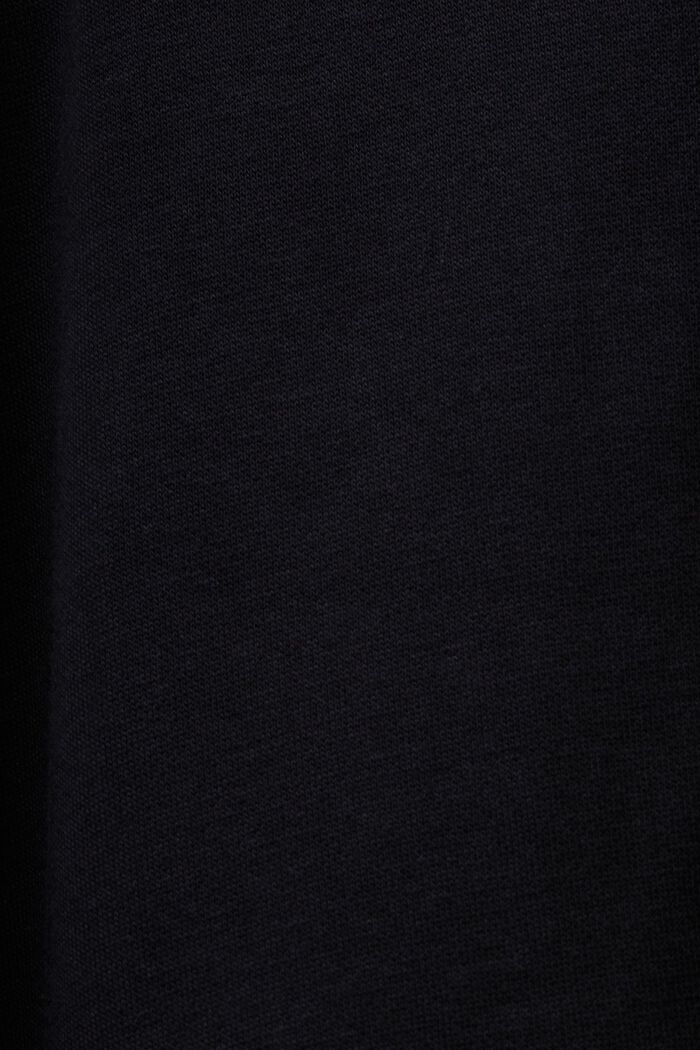 Sweat à capuche orné d’un logo brodé, BLACK, detail image number 5