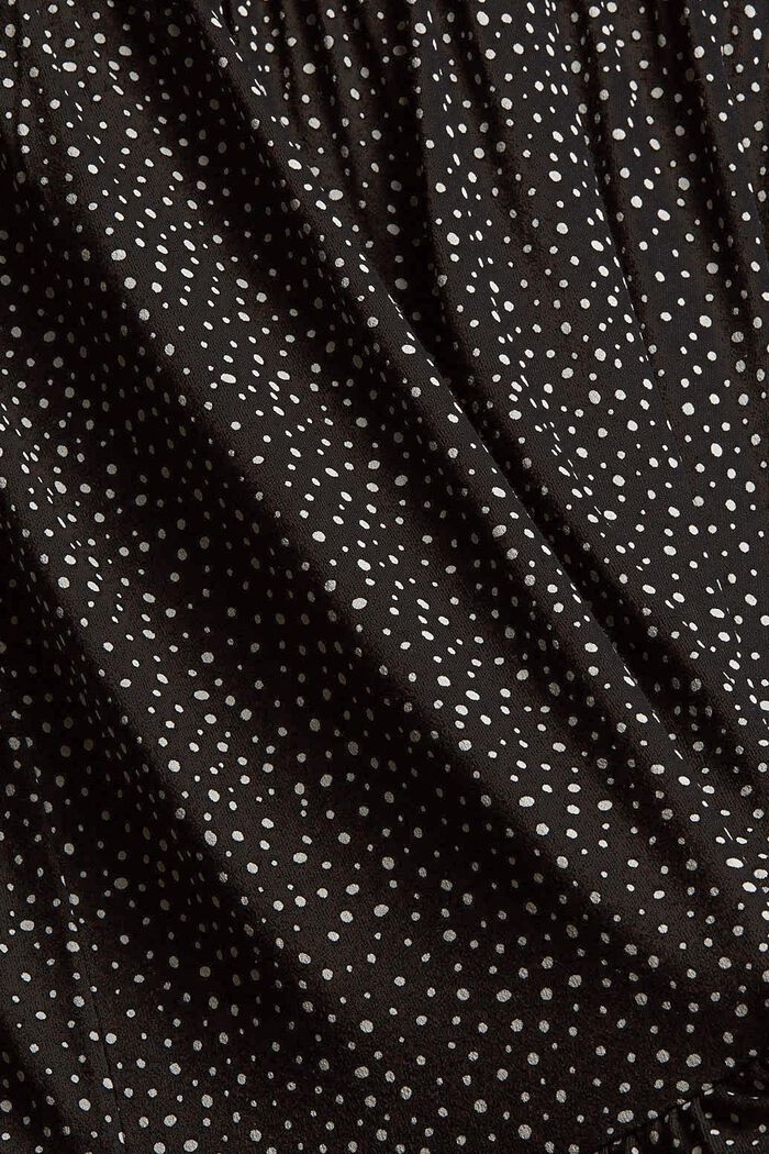 Robe à motif, LENZING™ ECOVERO™, NEW BLACK, detail image number 5