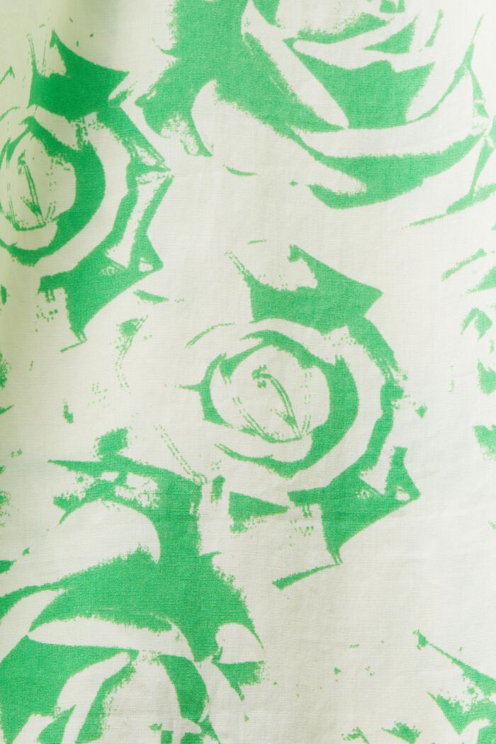 Robe évasée à imprimé, CITRUS GREEN, detail image number 5
