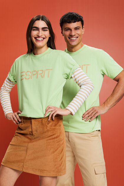 T-shirt en jersey de coton unisexe à logo