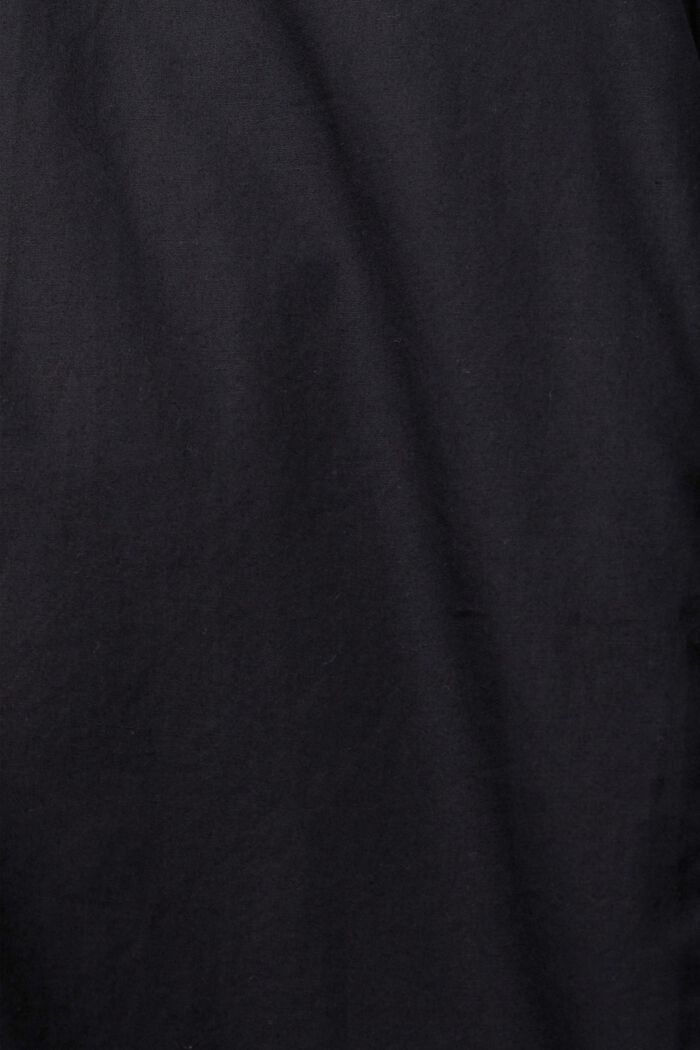 T-shirt Slim Fit en coton durable, BLACK, detail image number 4