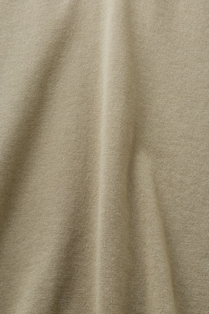 Pull-over en maille à manches courtes, DUSTY GREEN, detail image number 5