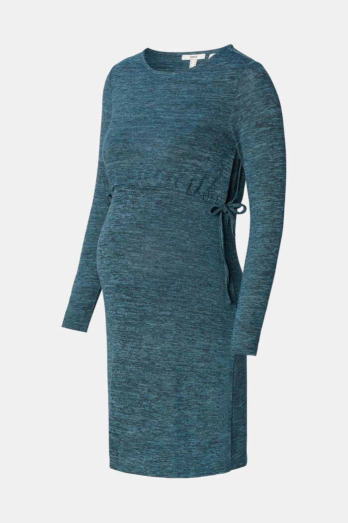 Dresses knitted, TEAL BLUE, detail image number 6