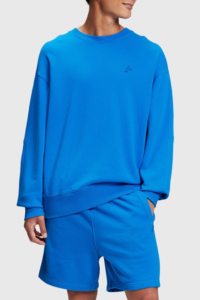 Sweatshirts, BLUE, detail image number 0