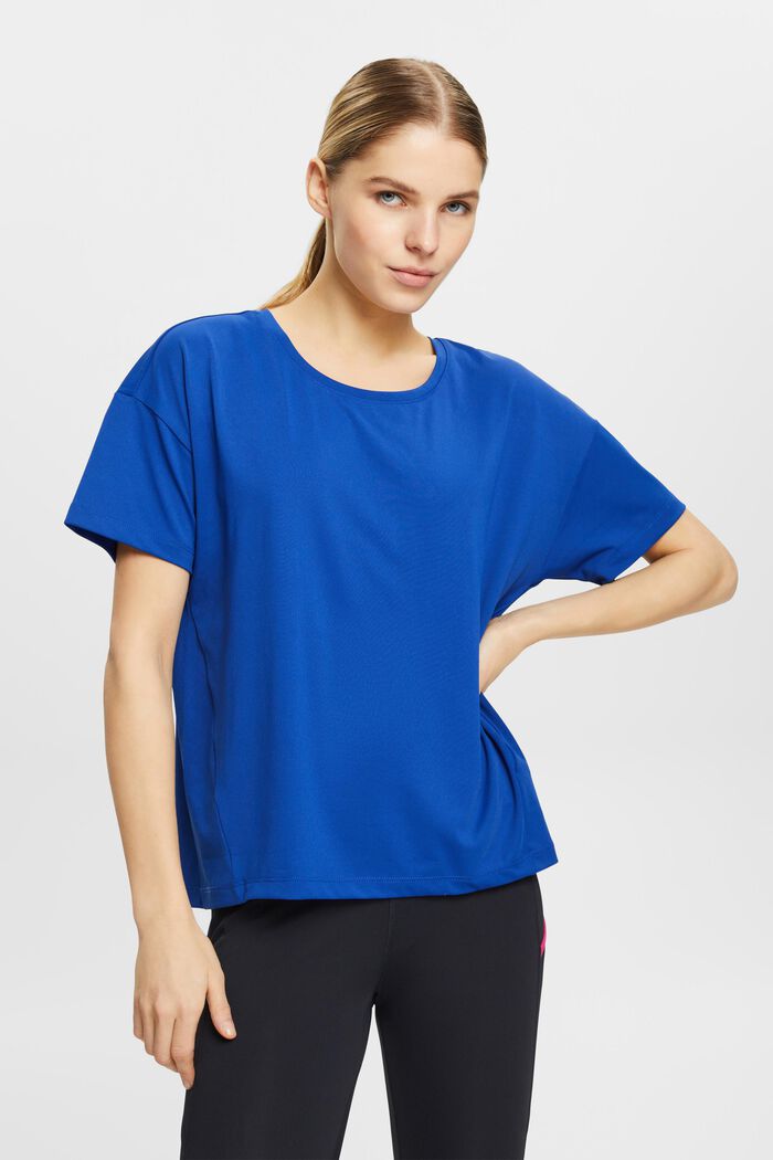 T-shirt avec technologie E-Dry, BRIGHT BLUE, detail image number 0