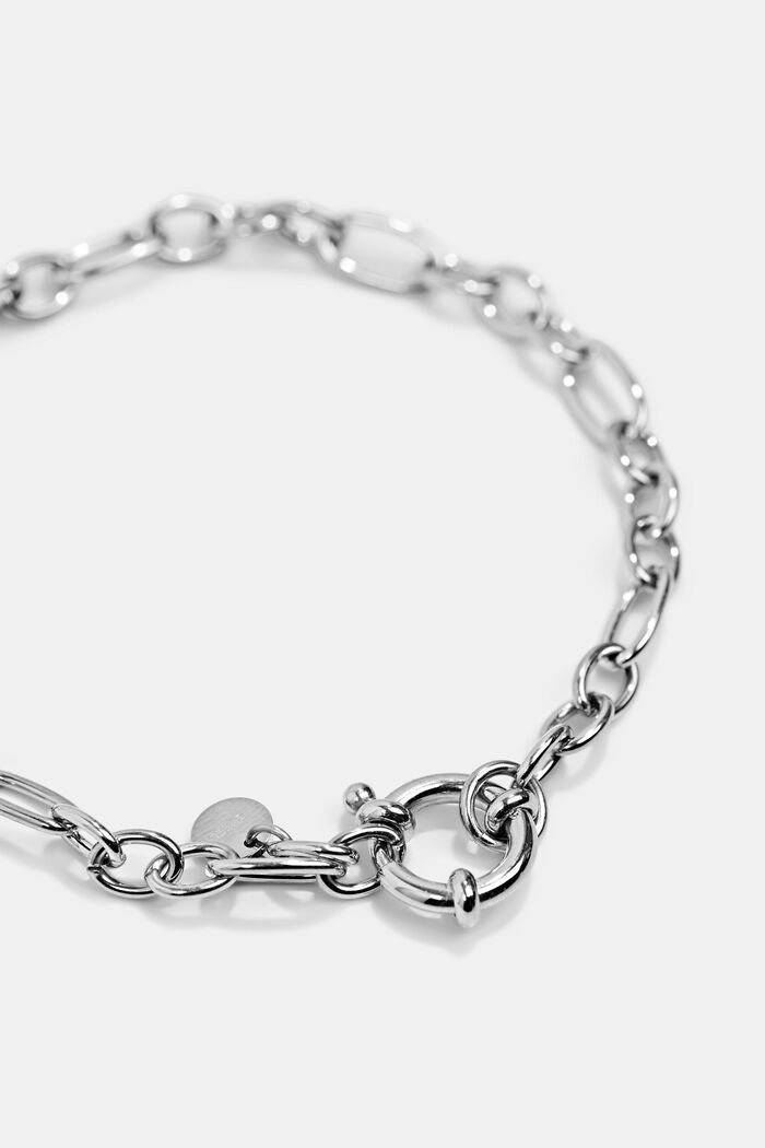 Bracelets steel, SILVER, detail image number 1