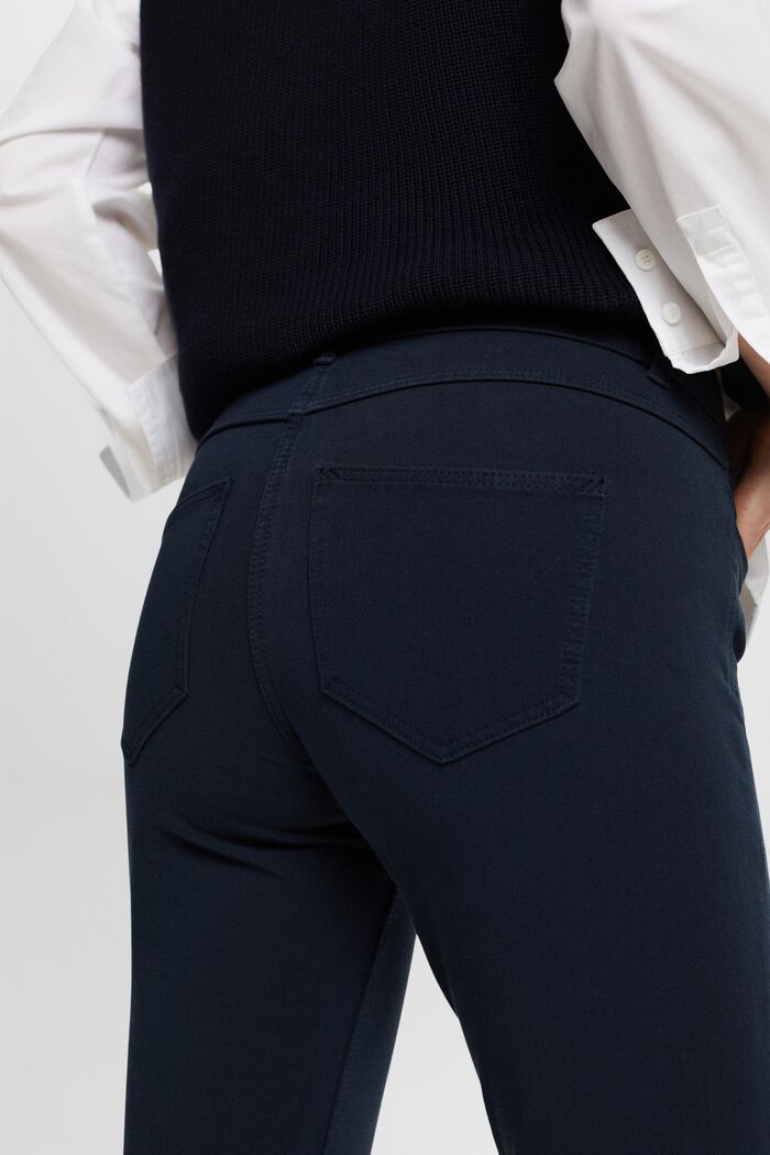 Pantalon stretch, PETROL BLUE, detail image number 4