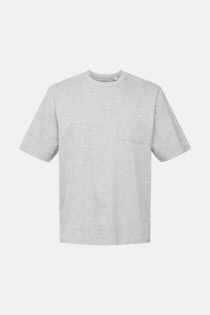 T-shirt en jersey chiné, LENZING™ ECOVERO™