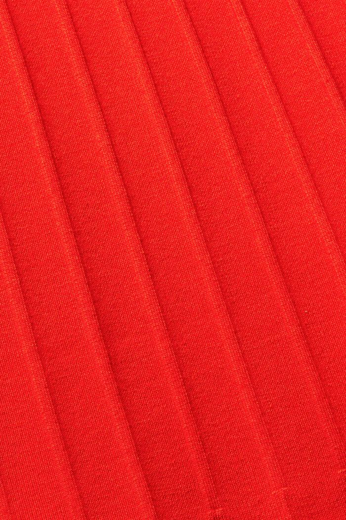Robe-pull côtelée, RED, detail image number 5