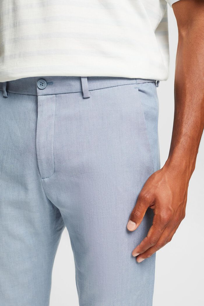 Pantalon dépareillé HEMP, GREY BLUE, detail image number 2