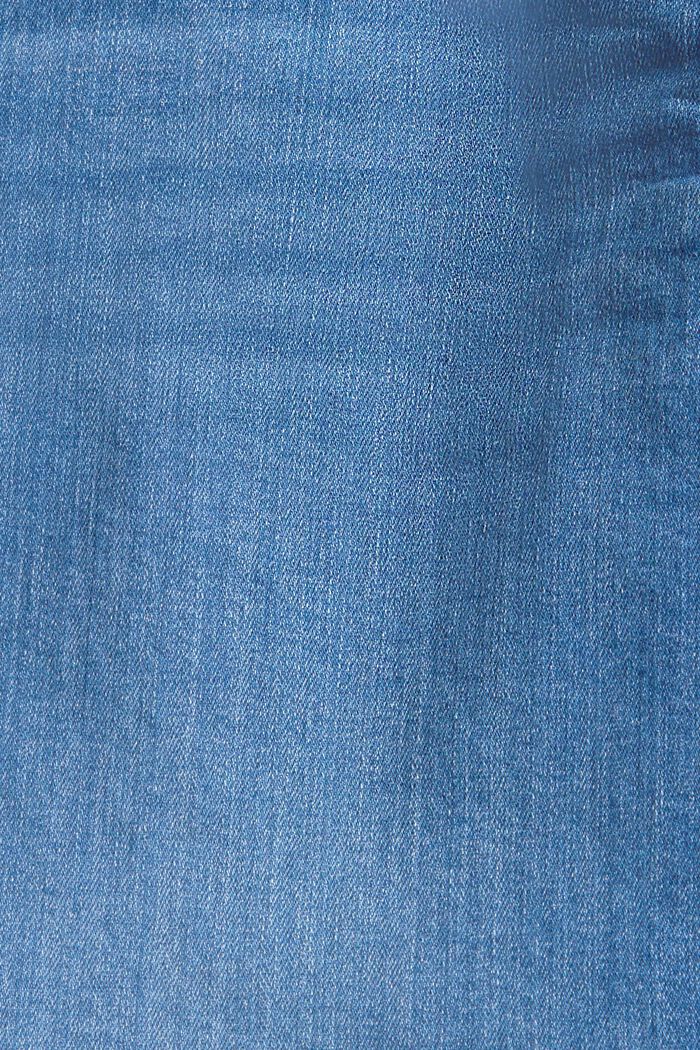 Jupe en jean de coupe courte, BLUE MEDIUM WASHED, detail image number 4