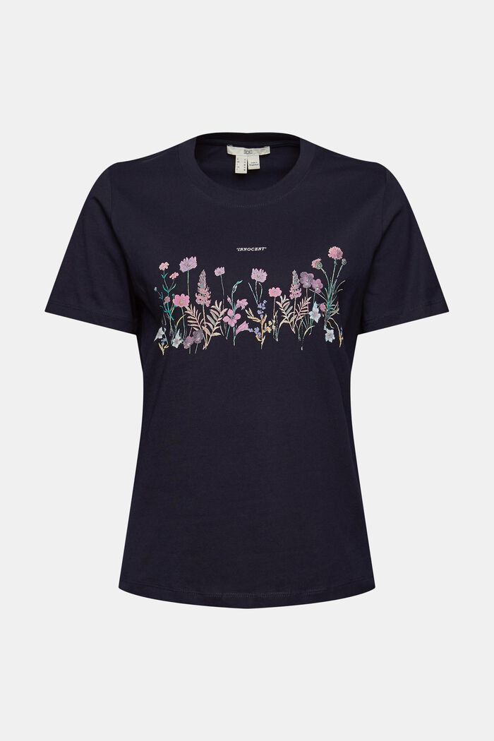 T-shirt à imprimé fleuri