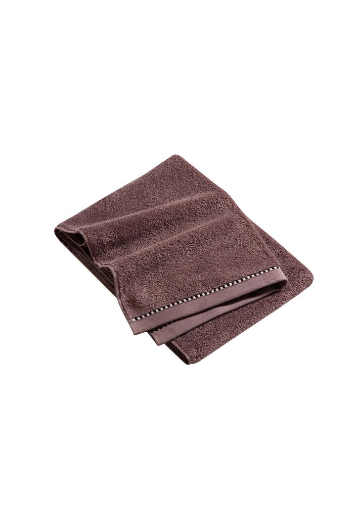 À teneur en TENCEL™ : la collection de serviettes en tissu éponge, DUSTY MAUVE, overview