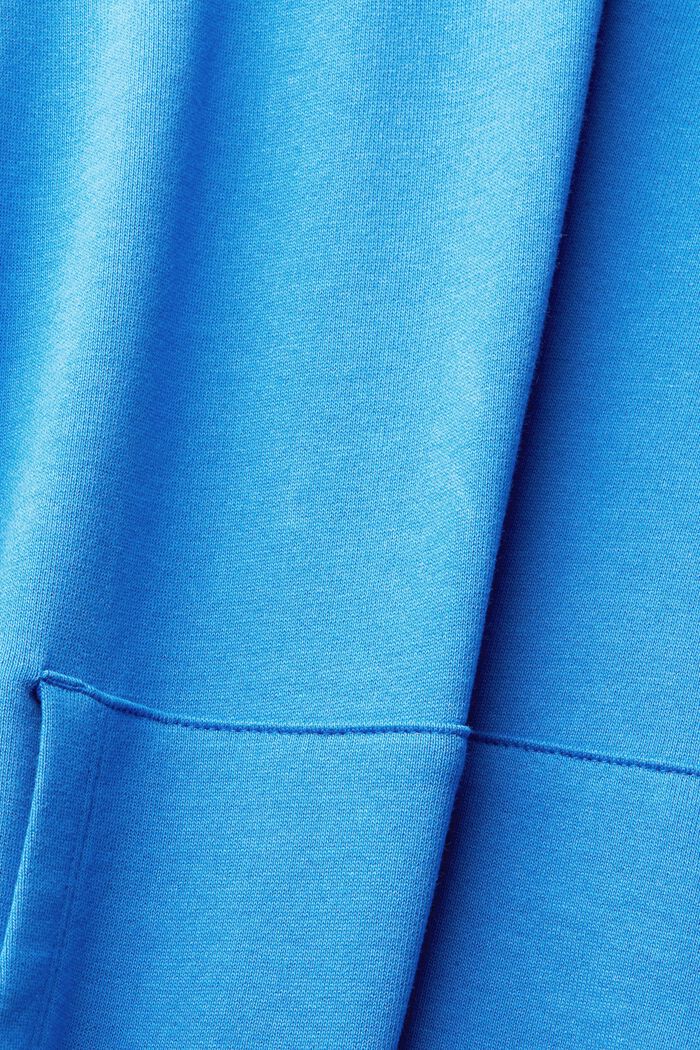 Sweat à capuche et imprimé au dos, BRIGHT BLUE, detail image number 5